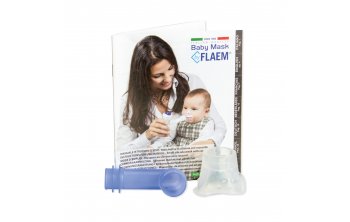 Maska dla noworodków od 0-1 miesięca do inhalatora FLAEM
